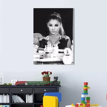 Arianna Grande Plagát Plátno Maľovaní Plagátov a Vytlačí Wall Art Obraz Navrhnuté pre obývaciu Miestnosť Domova