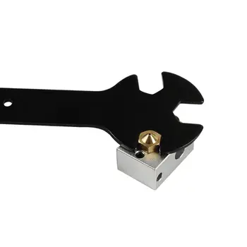 5 In 1 Multifunkčné Kľúča Nastaviteľné Oceľové Ploché Kľúče pre E3D MK8 MK10 Tryska 3D Tlačiarne Časti Nástroje a Príslušenstvo