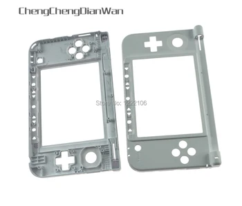 ChengChengDianWan biela Dolnej Strede Rámu Uprostred Bývanie Shell Kryt Prípade Výmeny Pre 3DS XL pre 3DS LL