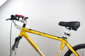 55g Ľahké vedúci svetlo stropné svetlá nastaviť horský bicykel, USB Nabíjateľné svetlá na bicykel zadné svetlá s 350lm CREE XPG