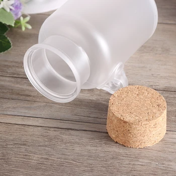 Plastové Prázdne Kúpeľové Soli Fľaša Lyžice Smotany Kozmetické Korku Jar Kontajner Fľašiach Pre Maska V Prášku Krém Na Tvár