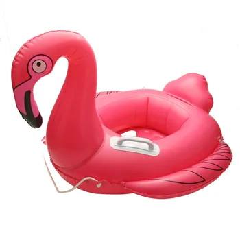 Flamingo Biela labuť nafukovacie detské plavecké preteky zvieratká plávať krúžok baby plávanie kôl ružová nafukovacie