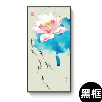 Kvet Rastliny Plátno na Maľovanie Lotus Múr Umenia Plagátu a Potlačou obrazov na Stenu pre Domova Obývacej Miestnosti Dekorácie