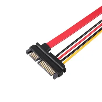 30 CM Profesionálne 15+7 Pin SATA HDD Predlžovací Kábel Dáta & Power Mužov a Žien Pevný Disk Predĺžiť Kábel Kábel