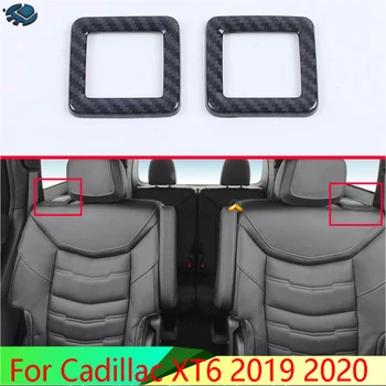 Pre Cadillac XT6 2019 2020 Auto Príslušenstvo, ABS, chrómové Spätné riadok šéf sedadla rám dekorácie