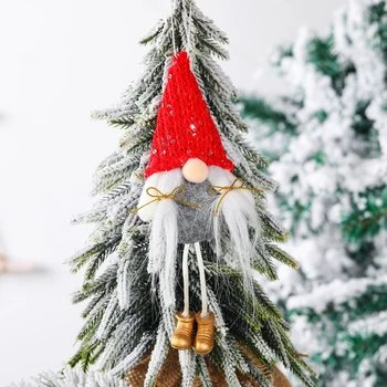 Ručné Švédsky Plyšová Bábiky Santa Gnome Škandinávskych Tomte Nordic Nisse Sockerbit Elf, Trpaslík Domov Ozdoby Vianočné Santa
