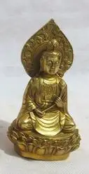 Sada Sam Západ medi Buddha, Buddha Guanyin mahasthamaprapta Budhistické sochy bronzové ozdoby ZZ