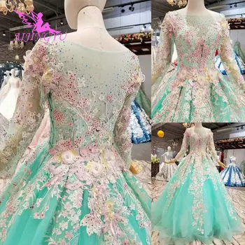 AIJINGYU Jedinečné Svadobné Šaty, Sexy Šaty Čína Guangzhou Plus šité Čipky 2021 Princeznú Pekné Šaty Gréckej Svadobné Šaty