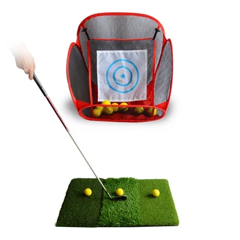 Prenosný Skladací Golfový Set Bránku Golf pomoci Rezanie Tyč Školenie Čisté Vnútorné Vonkajšie Športové Príprava Vybavenie Domácej Tréner