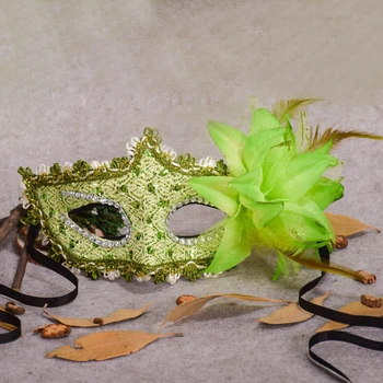 2020Fashion Halloween Maškaráda Masky Benátske Masky Benátky Pierko Karneval Party Výkon Kostým Sexy Lady Maska Maškaráda