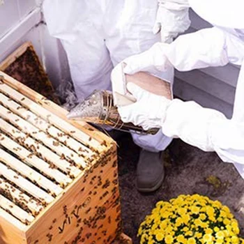 Včelárstvo Fajčiar Nehrdzavejúcej Ocele, Ručné Bee Dymu Vysielač Auta Včelárskych Nástroj Včelárskych Včelárskych Nástroj