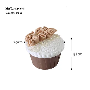 Simulácia tortu model pečenie dezert dom cake shop obchod svadbu, narodeninovú tortu dekorácie bowknot srdce kvet falošné cup cake
