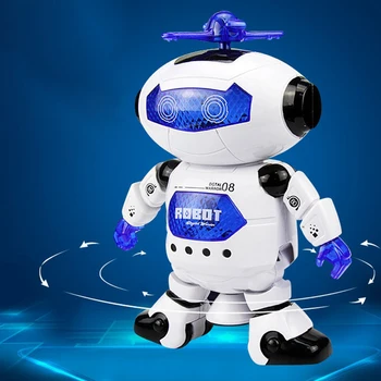 Robot Hračka Hudba, Tanec Hračky pre Deti, Vzdelávacie Hračky pre 3-6 Yeards Staré Deti
