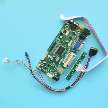 LCD LED HDMI, DVI, VGA Aduio 40pin kontrolór vodič rada diy kit pre B156XW02 V0/LTN156AT02 1 366 X 768 Panel Obrazovky