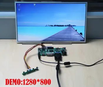 LCD LED HDMI, DVI, VGA Aduio 40pin kontrolór vodič rada diy kit pre B156XW02 V0/LTN156AT02 1 366 X 768 Panel Obrazovky