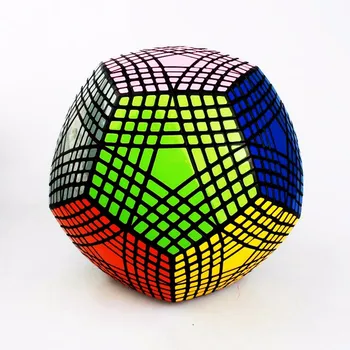 MF8 Puzzle 9 Vrstiev Magic Cube Game podivný tvar Mozgu Teaser geometrie Vzdelávacie Rýchlosť v tvare dvanás ť stena Cubo Magico Hračky pre Dieťa