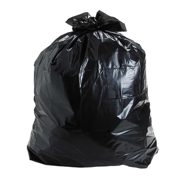 Black Zmiešaný Materiál 50 Pack Super Veľké Ploché Úst Plastového Vrecka Pribrala Jednorazové Ochrany Životného Prostredia Odpadky Taška