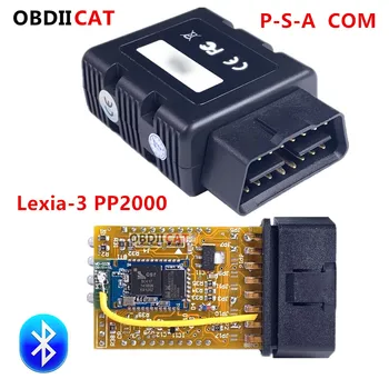 NAJNOVŠIE PSACOM PSA-COM Bluetooth OBD2 Diagnostický Nástroj PSA COM Bluetooth OBD OBD2 Pre ECU/Tlačidlo programovanie/DTC/Airbagu