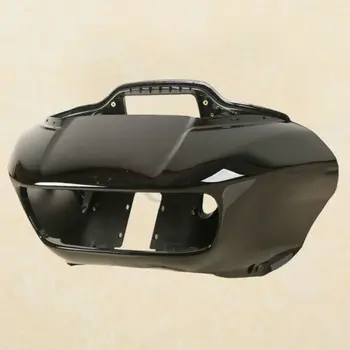 ABS Živé Čierne Vnútorné Vonkajší Reflektor Kapotáže Pre Motocykel Harley Road Glide FLTRX 15-18 Lesklá Čierna