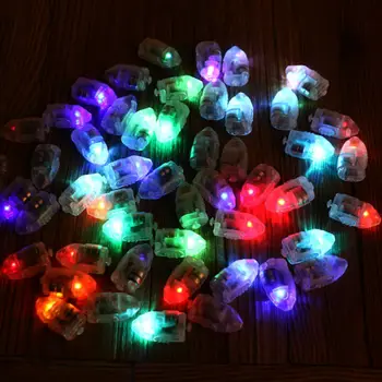 5 ks/veľa Blesk LED Lampy Balón Svetlá Pre Papierové Lampióny Balóniky, Svadby, Narodeniny, Party Dekorácie