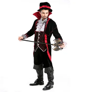 Halloween Karneval Najnovšie Módne Dospelých Piráti Mens Pirát Buccaneer Oblečenie Fantasia Cosplay Fancy Retro Kostým