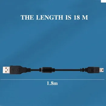 1.8 m Nabíjací Kábel Pre PS3 Wireless Controller PVC Nabíjanie Kábel Kábel Pre MP3/MP4