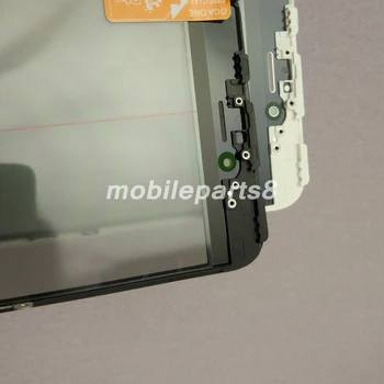 10pcs doprava zadarmo Žiadne bubliny Skla s rámom oca polarizer pre iPhone 6S Prednom Displeji Vonkajšieho Skla s rámom oca polarizer