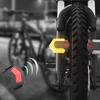 1 Nastavenie Smart Bezdrôtové Diaľkové Ovládanie Požičovňa Bicyklov Smerovku Predné, Zadné Svetlo