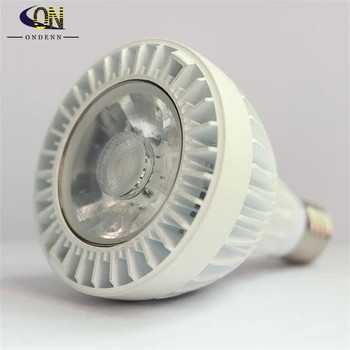 COB LED Par30 Lampa Pozornosti 28W E27 85-265Vac 100l/W Hliníkový Biely Bývanie, Teplá/Studená biela Ekvivalent 240W Halogénové Lampy