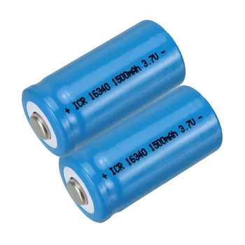 CR123A 16340 batéria 3,7 V 1500mAh Nabíjateľná Li-ion Batéria pre Led Baterka CR123A Batérie 1pcs, aby 20pcs