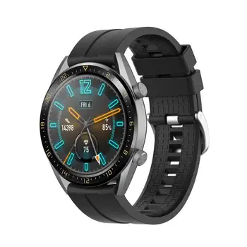 Sledujte Smartwatch Watchband Náhradné Príslušenstvo Pre Huawei Sledovať GT 46 mm Úradný Silikónové Popruh Univerzálny Displej Šírka 22 MM