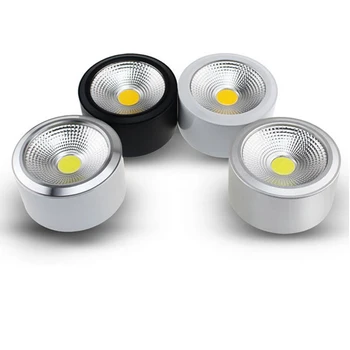 1PCS Povrchovú montáž LED Svietidlá 6W 10W 14W 20W Stmievateľné LED Downlight KLASU Stmievateľné AC 85-265V Bodové Svetlo