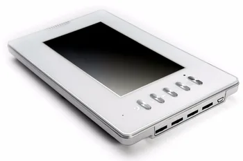 SmartYIBA Home Security 7'Inch LCD Displej Káblové Video Dvere, Telefón, Zvonček Odposluch Video Komunikačný Systém 1 Kamera 2 Monitor
