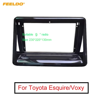 FEELDO Car Audio 2Din Fascia Rám Adaptér Pre Toyota Esquire/Voxy 9