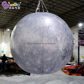 Osobné 1.5 m priemer nafukovacie Ortuť / nafukovacie planéta Merkúr balón s motorom hračky
