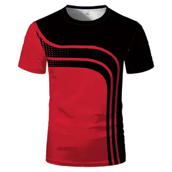 2020 Hot Predaj Nové Módne Osobnosti Tvorivý 3D Tlač T-shirt Top T-tričko Unisex Pár Pohodlné Krátke Rukáv