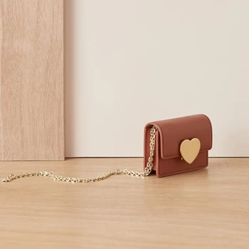 2020 pravej Kože Mini - Láska Reťazca Package Žena Stručné Malé Námestie Messenger luxusné kabelky ženy tašky dizajnér hot predaj