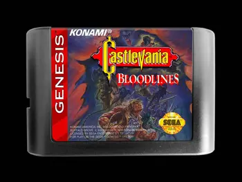 Genesis Hra : Castlevania BLOODLINES ( USA Verzia!! Anglický Jazyk!! )