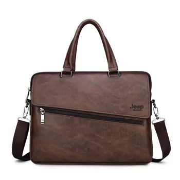 Muži kabelka 2020 nové módne bussiness kabelky aktovky taška kožené ruky tašku pre človeka 14