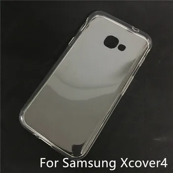 Pre Samsung GALAXY Xcover4 Prípade Xcover 4 G390F Kryt Transparentné Silikónové Mäkké Biele kilif Hoesje Coque Funda Etui Accessor