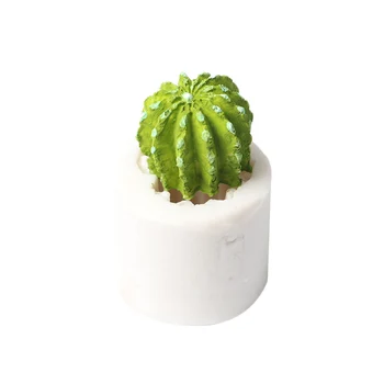 Sukulentných rastlín silikónové formy fondant torte čokoláda pečenie dekorácie Kaktus Silikónové Hlinené Formy