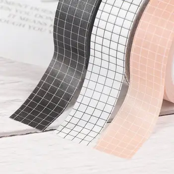 Grid Washi Pásky Japonský Papier Plánovač Maskovacie Pásky Lepiace Pásky, Nálepky Na Kancelárske Potreby Pásky Dekoratívne Samolepiace Kancelárske Potreby