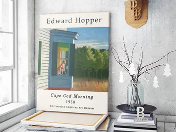Edward Hopper Ručne Maľované Olejomaľba Výstava Plagát Cape Cod Ráno Kvalitné Umelecké Reprodukcie Stenu Decor Plátno Home Decor Art