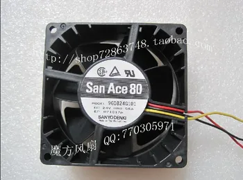 PRE Sanyo 9G0824G101 24V 0.56 A 8 CM 8038 IPC ventilátor invertor
