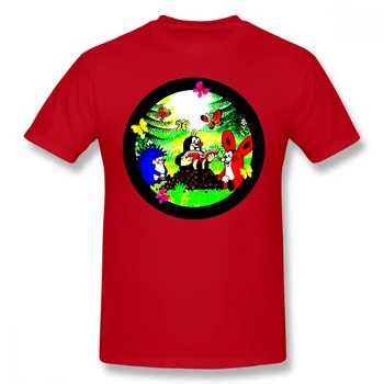 Mol Fan Art Print Bavlna T-Shirt Mol Anime Pre Mužov Streetwear Módy