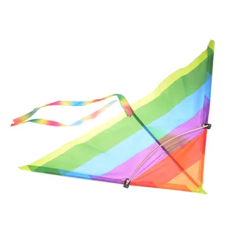 Horúce Rainbow Kite Dlhý Chvost Nylon Vonkajšie Hračky Pre Deti, Dieťa Drakov Stunt Kite Surf bez Ovládací Panel, a Linka Baby Hračky darček