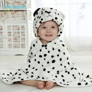 80-90 cm 2020 hot predaj dievča/chlapec cartoon Leopar Telo uterák dieťa Prijíma deka Holding novorodenca snow leopard deka