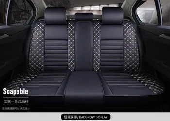 NA VAŠEJ CHUTI auto príslušenstvo univerzálny luxusné kožené nové auto sedáky pre ŠKODA Kodiaq Spaceback NOVÉ SUPURB Superb Combi