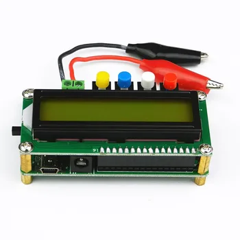 Digitálny LCD s Vysokou Presnosťou Indukčnosť Kapacita L/C Meter Kondenzátor Test Mini USB Rozhranie