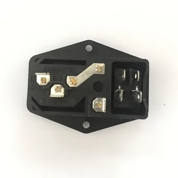 50*30.8 mm AC01 príslušenstvo makerbot ultimaker 3 v 1 poistka napájanie zásuvka vysoká kvalita tri v jednom, zásuvka 10A/250V
